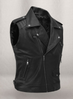 (image for) Leather Biker Vest # 318