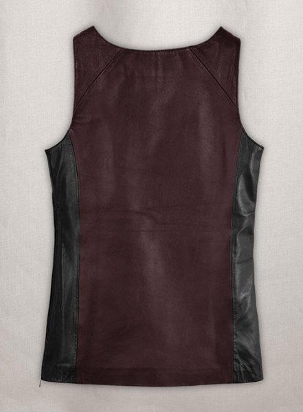 (image for) Leather Vest Tank Top