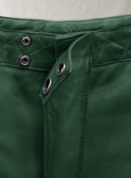 (image for) Outlaw Burnt Green Leather Pants