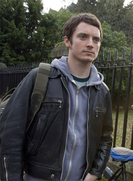 (image for) Elijah Wood The Oxford Murders Leather Jacket