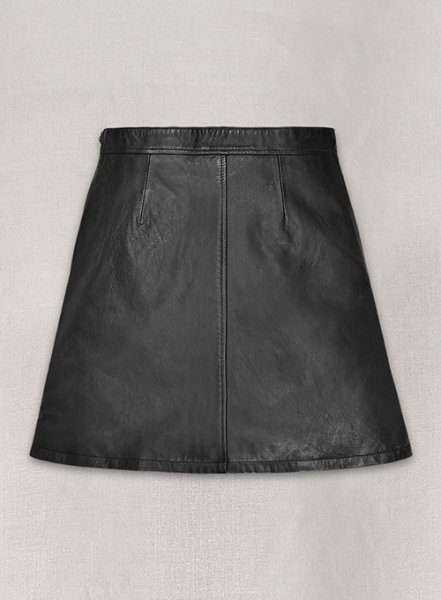 (image for) Emilia Clarke Leather Skirt