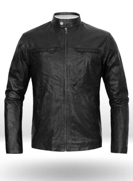 (image for) Cafe Racer Leather Jacket