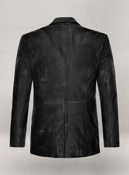 (image for) Jim Carrey Leather Blazer