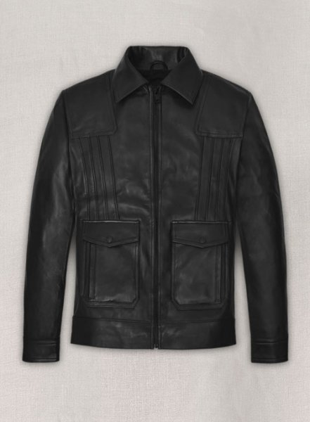 (image for) Aaron Taylor Johnson Leather Jacket