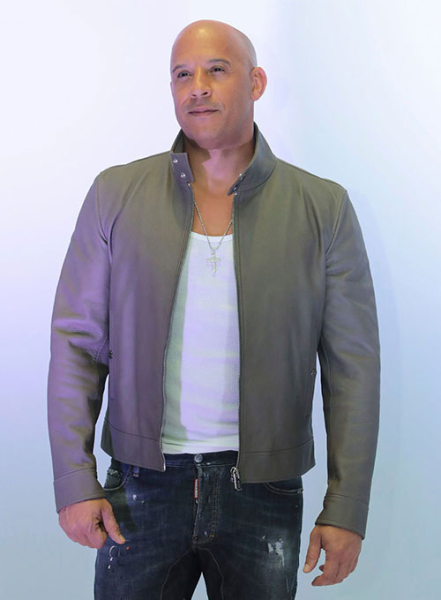 (image for) Vin Diesel Leather Jacket #1