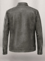 (image for) Vintage Dirty Gray Daniel Radcliffe Harry Potter Leather Jacket