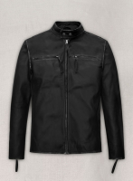 (image for) Bradley Cooper Burnt Leather Jacket