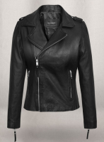 (image for) Elsa Pataky Leather Jacket #2