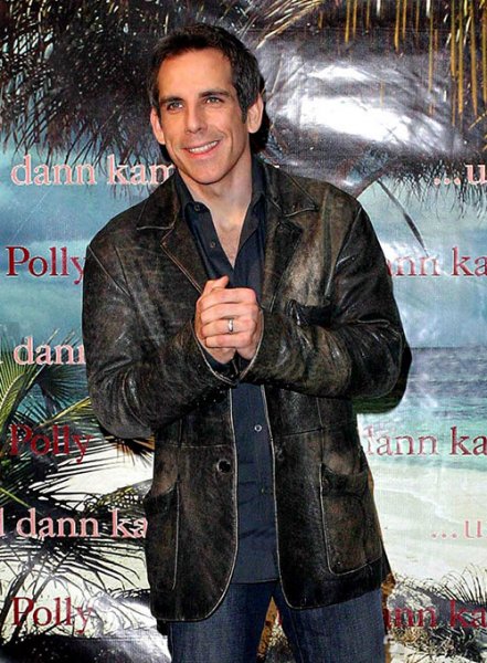 (image for) Ben Stiller Leather Blazer