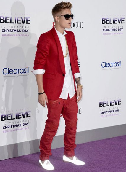 Justin Bieber Leather Pants #1