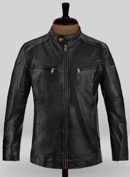 (image for) Black Jake Gyllenhaal Enemy Leather Jacket