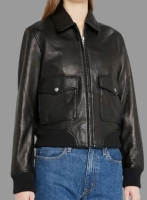 (image for) Jennifer Connelly Dark Matter Leather Jacket