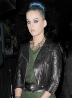 (image for) Katy Perry Leather Jacket