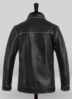 (image for) Rubbed Black Jason Bateman Leather Jacket