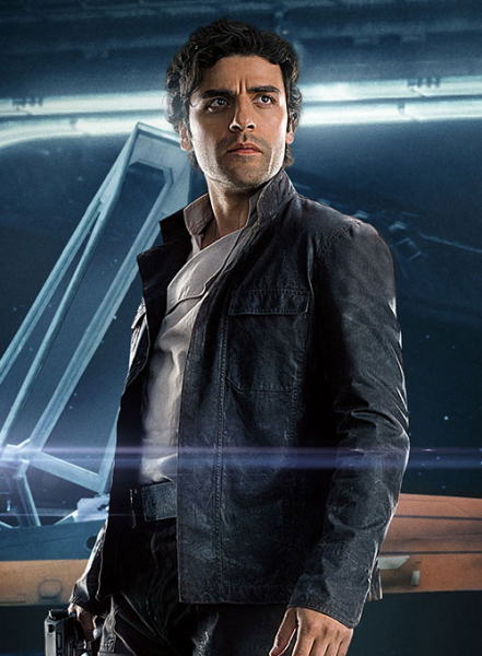 (image for) Oscar Isaac Star Wars: The Last Jedi Leather Jacket