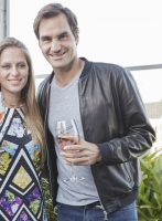 (image for) Roger Federer Leather Jacket # 1