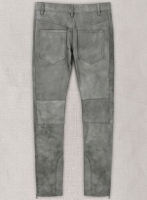 (image for) Harbor Gray Leather Biker Jeans #511