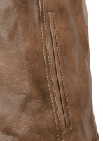 (image for) Espanol Timber Brown Brewer Leather Jacket