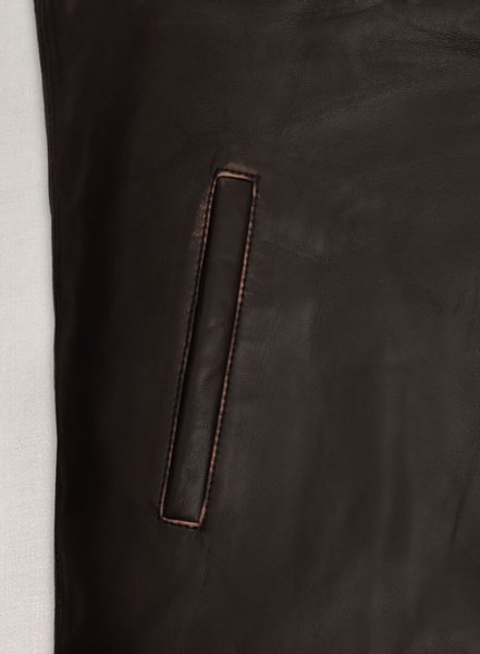 (image for) Mark Wahlberg Contraband Leather Jacket