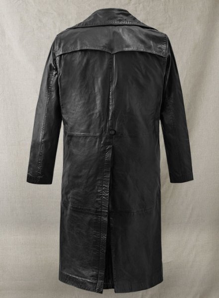 (image for) Javier Bardem Skyfall Leather Trench Coat