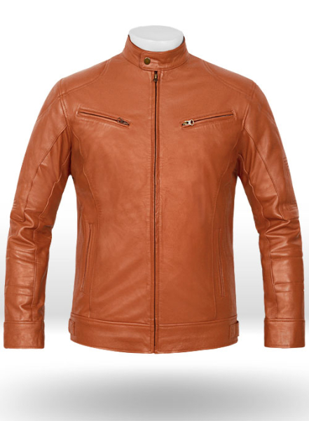 (image for) Terrain Brown Leather Jacket # 655