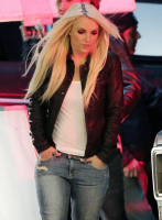 (image for) Britney Spears Leather Shirt