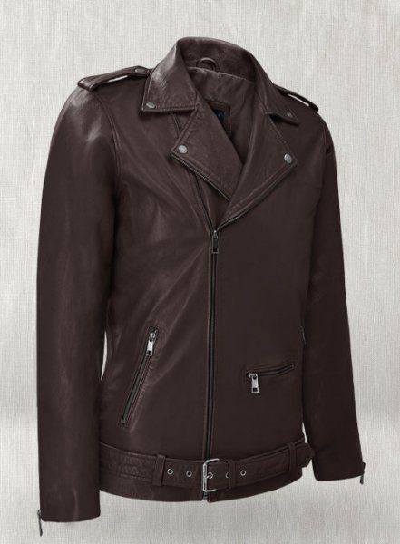 (image for) Rutland Brown Riding Leather Jacket