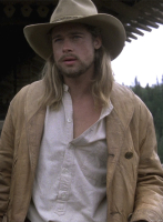 (image for) Brad Pitt Legends of the Fall Leather Trench Coat