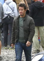 (image for) Mark Wahlberg Transformers Age of Extinction Leather Jacket