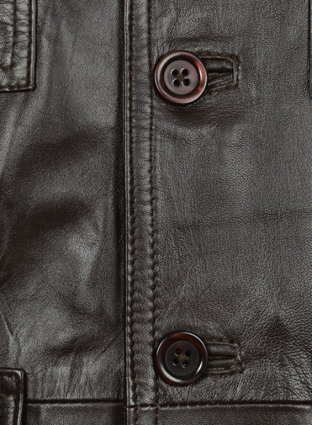 (image for) Wrinkled Brown Leather Jacket #122