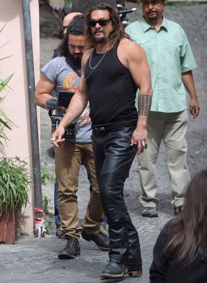 Jason Momoa Leather Pants