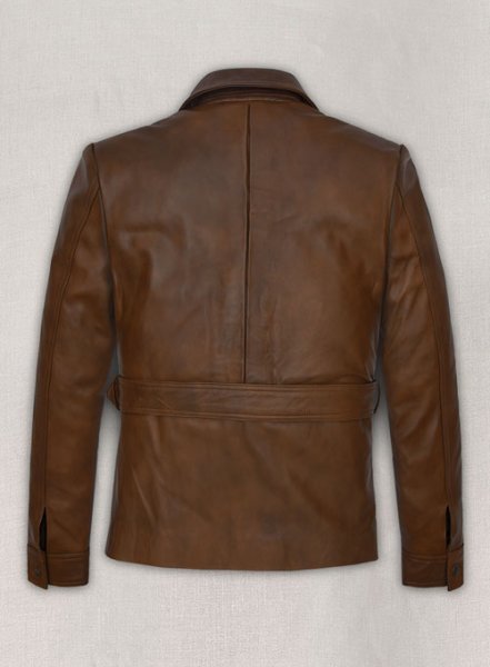 (image for) Harris Dickinson The Kingsman Leather Jacket