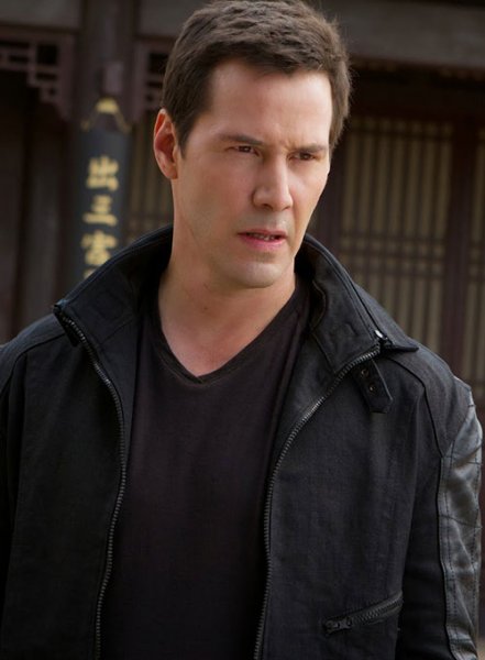 (image for) Keanu Reeves Man Of Tai Chi Leather Jacket