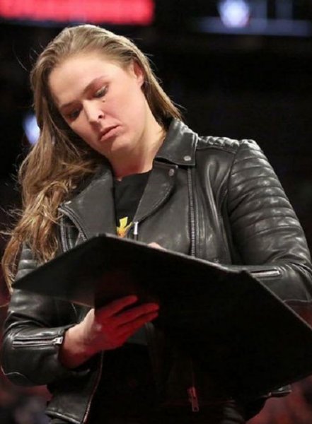 (image for) Ronda Rousey Leather Jacket