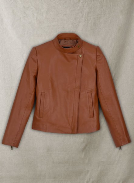 (image for) Ellen Pompeo Leather Jacket #1