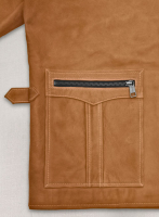 (image for) Canberra Tan Martin Lawrence Leather Jacket #2