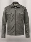 (image for) Vintage Dirty Gray Daniel Radcliffe Harry Potter Leather Jacket