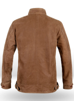 (image for) Light Vintage Tan Hide Albert Einstein Leather Jacket