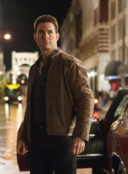 (image for) Tom Cruise Jack Reacher Leather Jacket