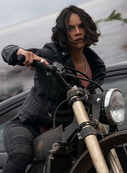 (image for) Michelle Rodriguez Fast & Furious 9 Leather Jacket