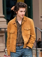 (image for) Timothee Chalamet Leather Jacket