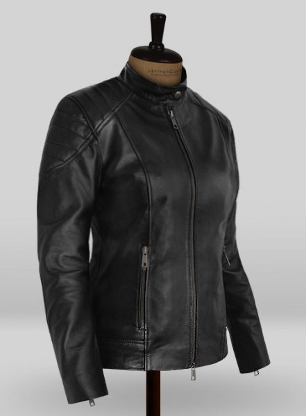 (image for) Emma Stone Zombieland: Double Tap Leather Jacket