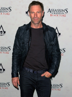 (image for) Aaron Eckhart Leather Jacket #1