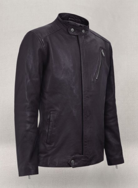 (image for) Motorad Purple Biker Leather Jacket