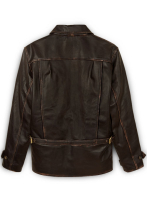 (image for) Rubbed Brown Taylor Lautner The Twilight Saga Leather Jacket