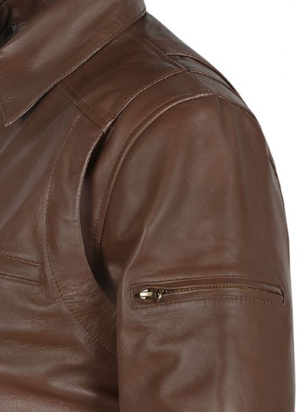 (image for) Hunter Bomber Leather Jacket