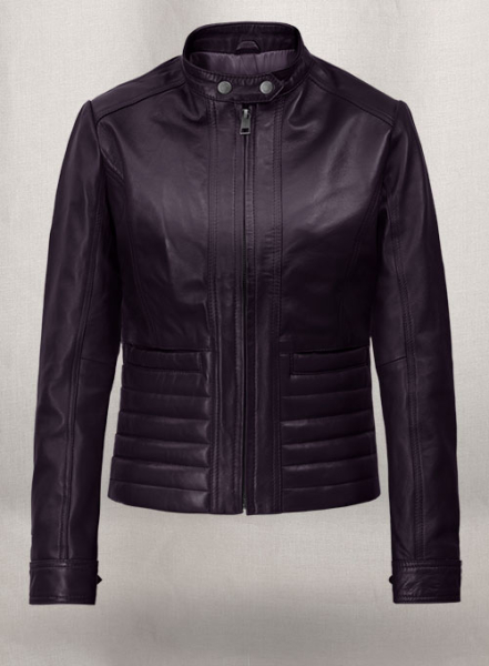 (image for) Purple Leather Jacket # 527