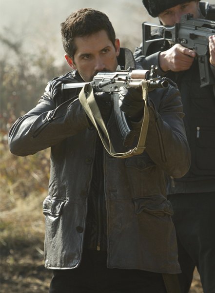 (image for) Scott Adkins The Expendables 2 Leather Jacket