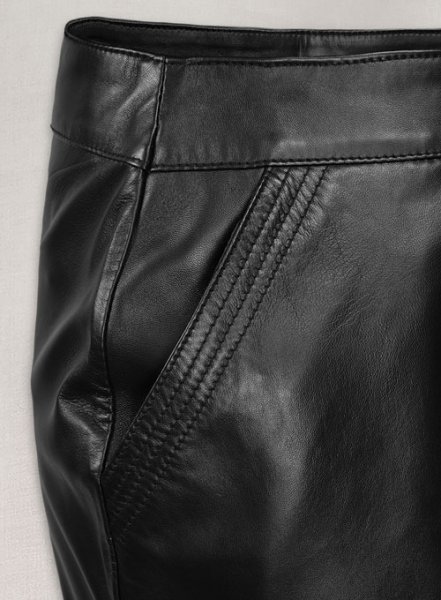 (image for) Sandra Bullock Leather Skirt