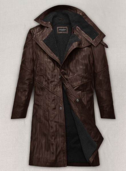 (image for) Wrinkled Brown Ryan Gosling Blade Runner 2049 Long Coat